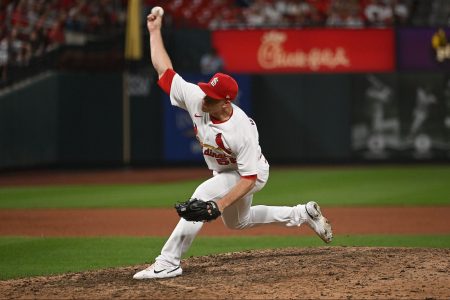 Cardinals All-Star closer Ryan Helsley hurls a heater.