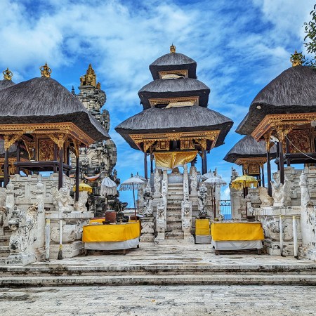 A temple in Bali, Indonesia, one of hundreds on the island