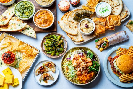 A spread from Le Fantome, a new food hall near Washington, DC, and one of the best new restaurants