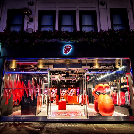 The Rolling Stones' new London merchandise shop