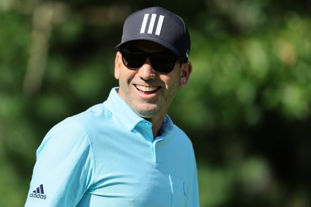 Sergio Garcia of Spain during the LIV Golf Invitational Boston pro-am