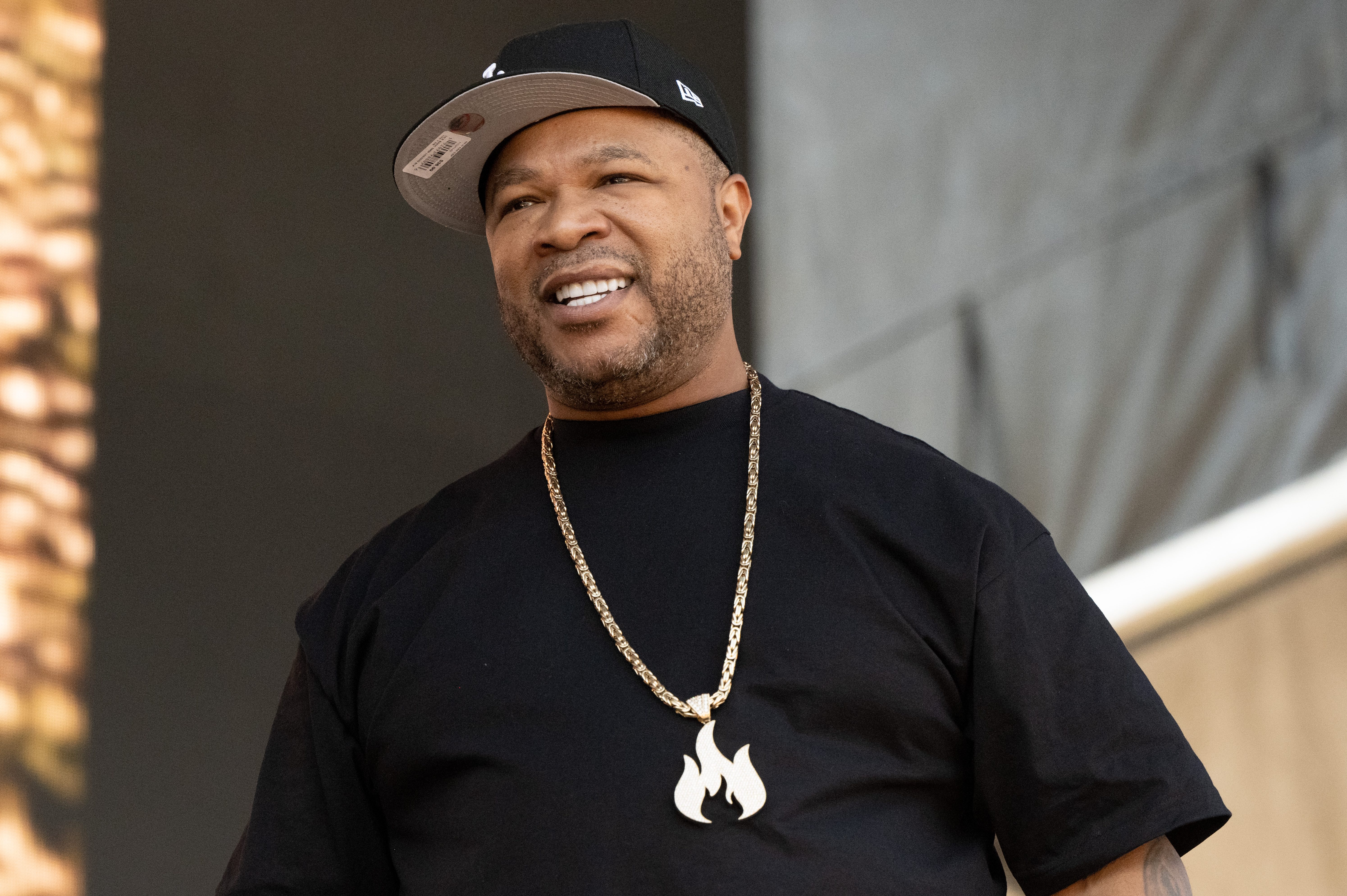 Xzibit performs onstage during the Once Upon a Time in LA Music Festival.