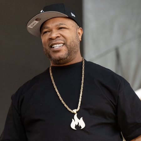 Xzibit performs onstage during the Once Upon a Time in LA Music Festival.