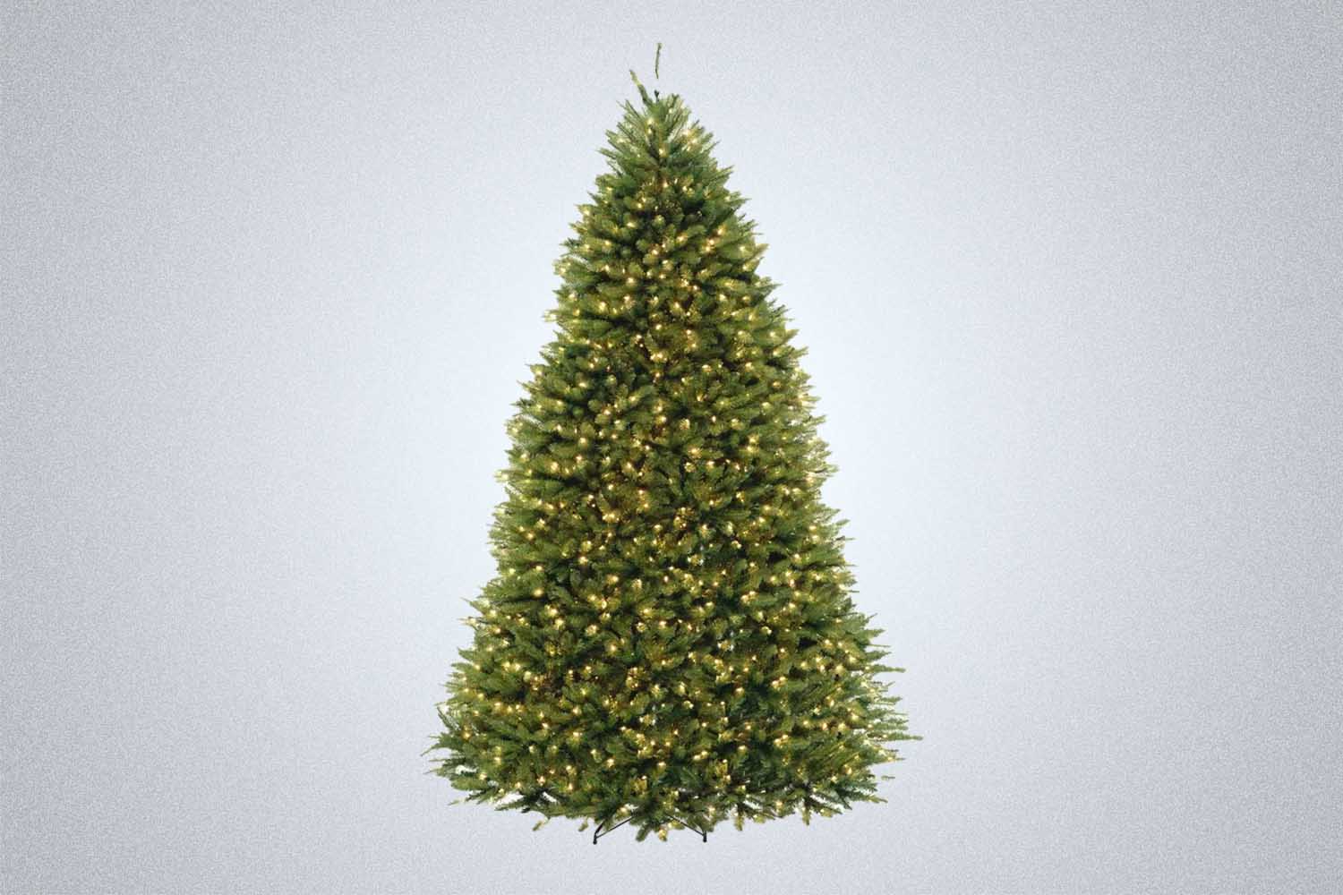 7.5′ Dunhill Fir Lighted Artificial Fir Christmas Tree