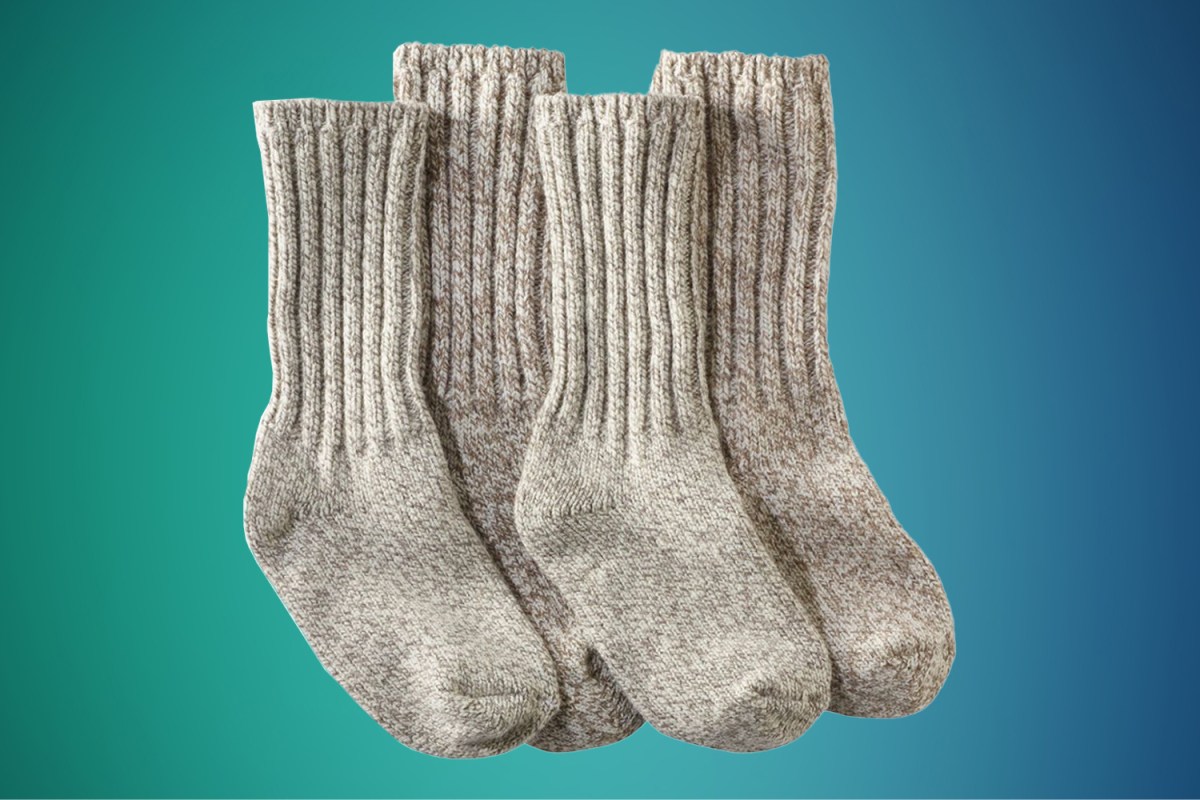 For Cozying Up by the Fire: L.L.Bean Merino Wool Ragg Socks