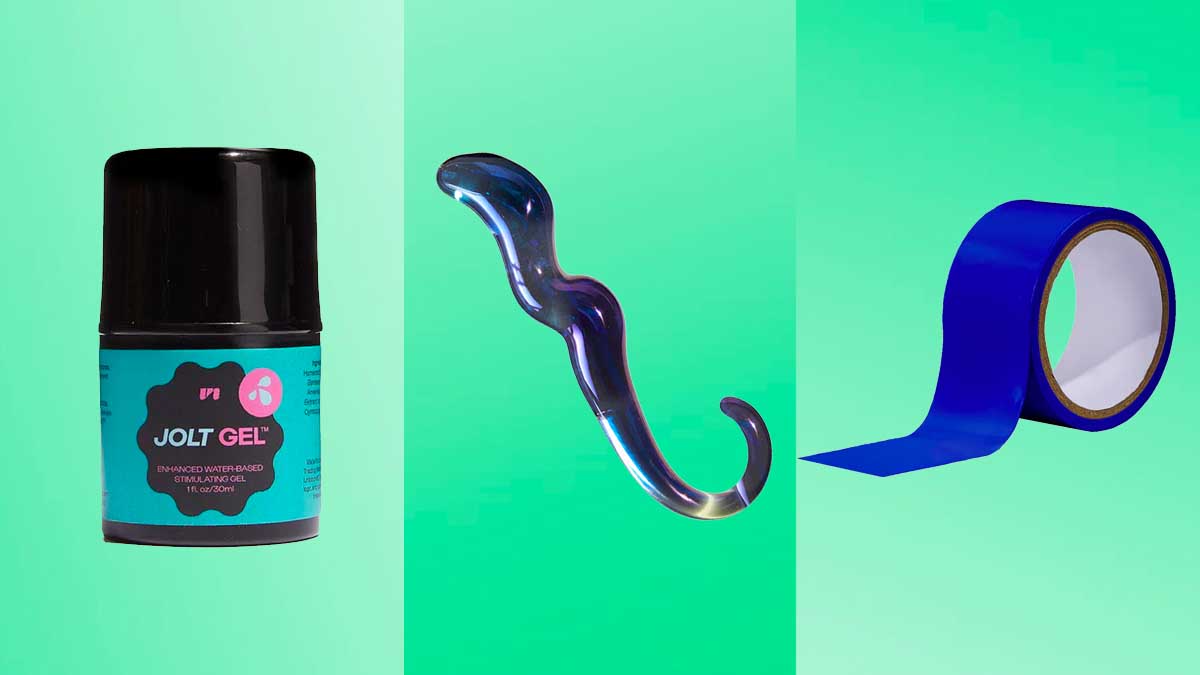 Unbound's sex toys and accessories, now 15% off, on a green background.