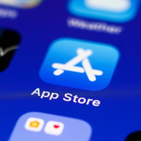The App Store icon on an iPhone. The app store is being accused of recommending gambling apps while people are searching for therapy and addiction apps.