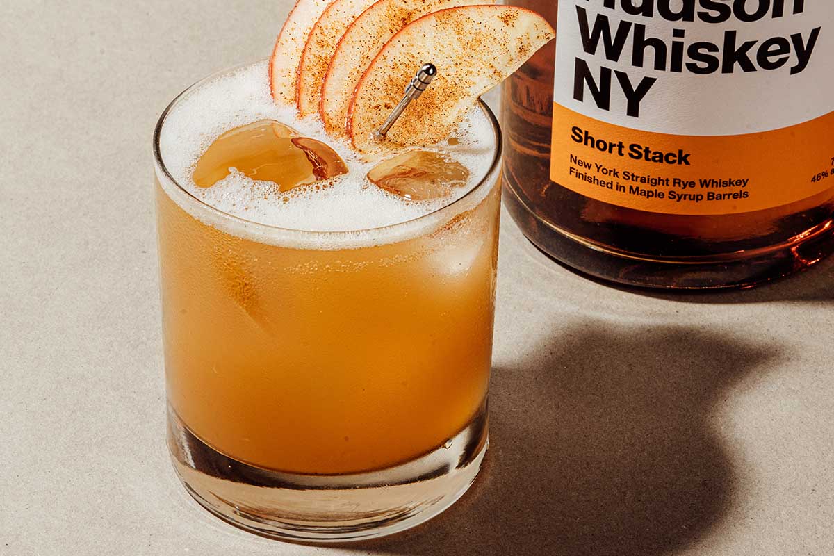 Autumn in New York drink with Hudson Whiskey