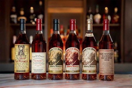 The six annual Van Winkle whiskey expressions. The good news? There's more Pappy Van Winkle available this year.