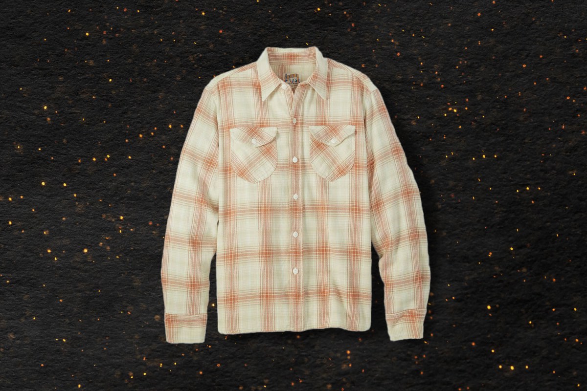 Wythe New York Washed Flannel Work Shirt