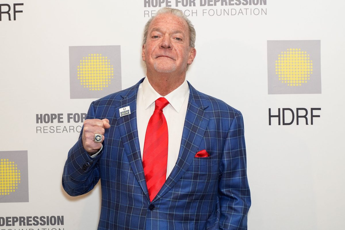 Jim Irsay attends the annual HOPE luncheon seminar honoring Michael Phelps.