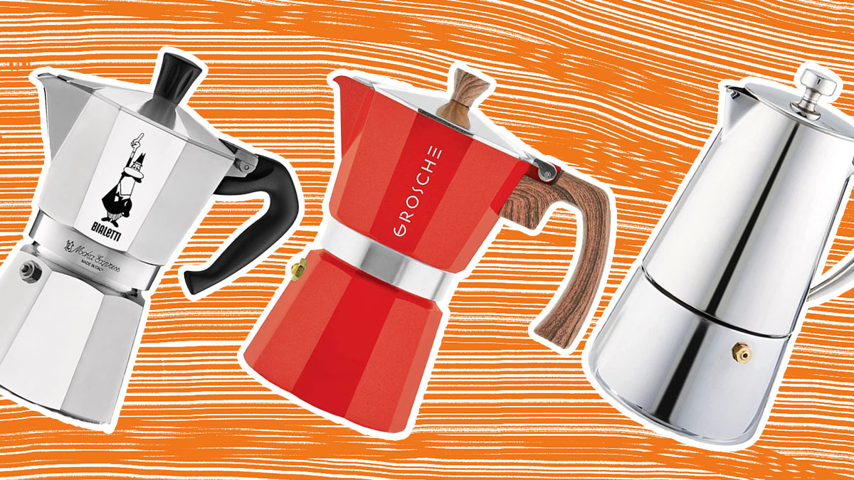 Stovetop Espresso Maker Hero