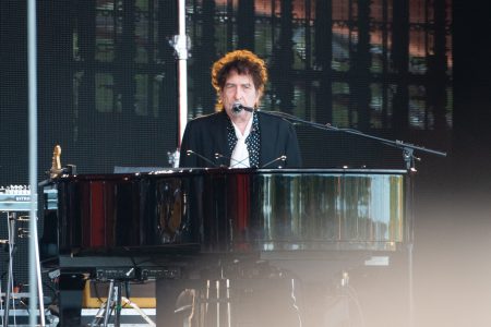 Bob Dylan performs on Day 5 of Roskilde Festival on July 3, 2019 in Roskilde, Denmark.