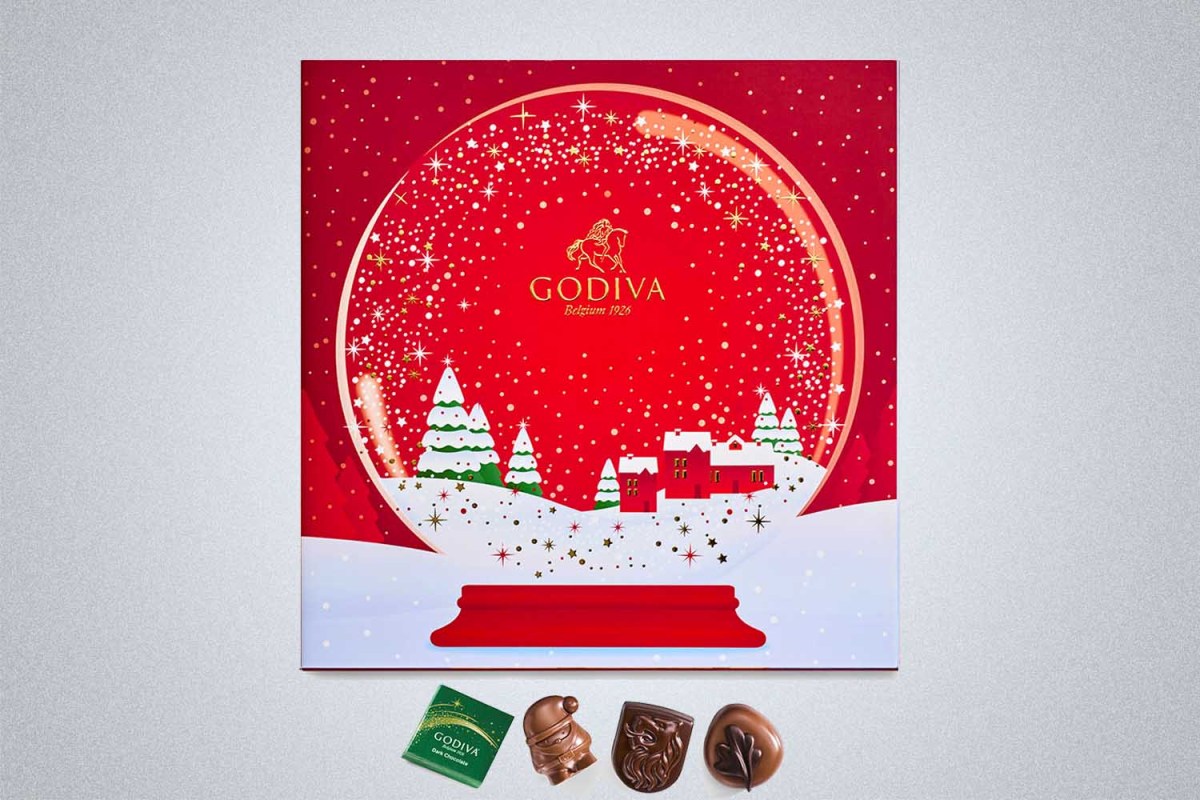 Godiva 2022 Holiday Classic Chocolate Advent Calendar