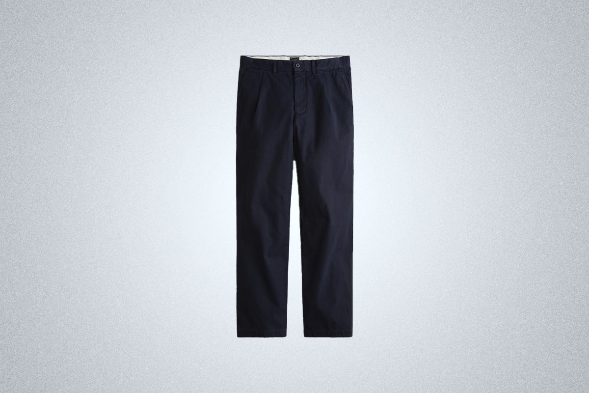 J.Crew Relaxed-Fit Pleated Chino