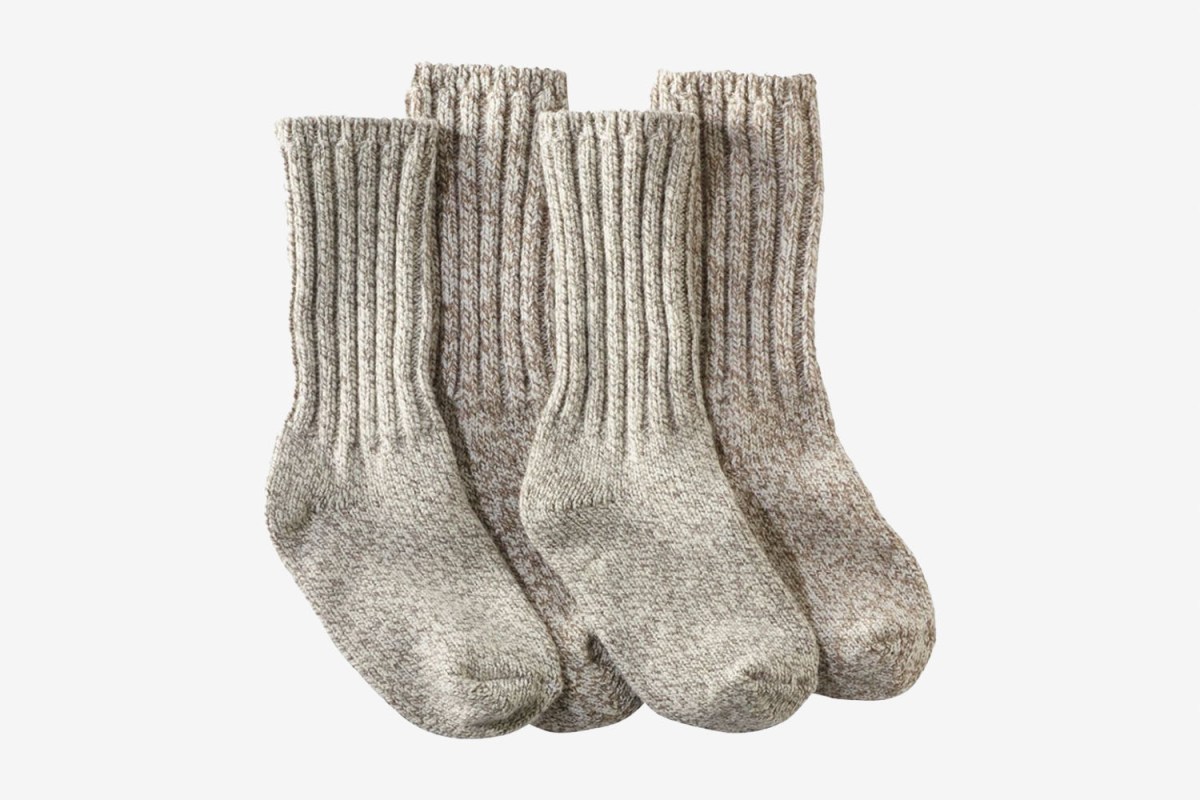 For Cozying Up by the Fire: L.L. Bean 10″ Merino Wool Ragg Socks