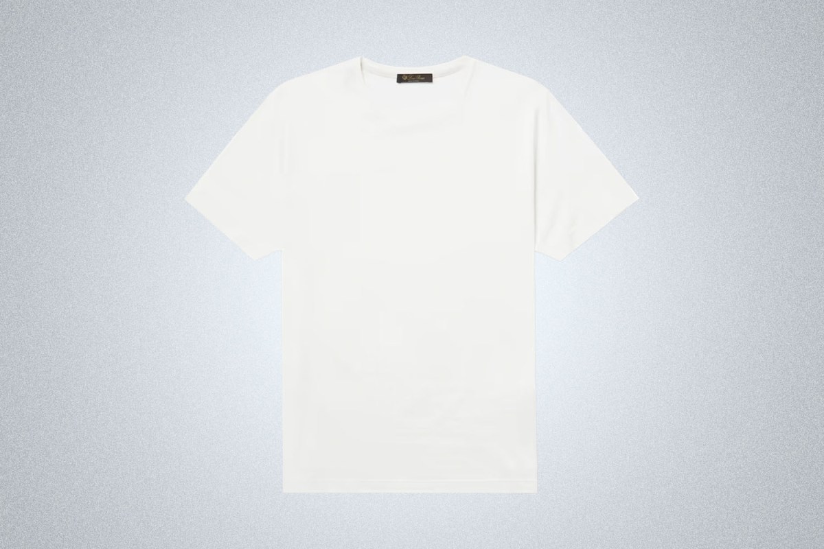 Loro Piana Silk and Cotton-Blend Jersey T-Shirt