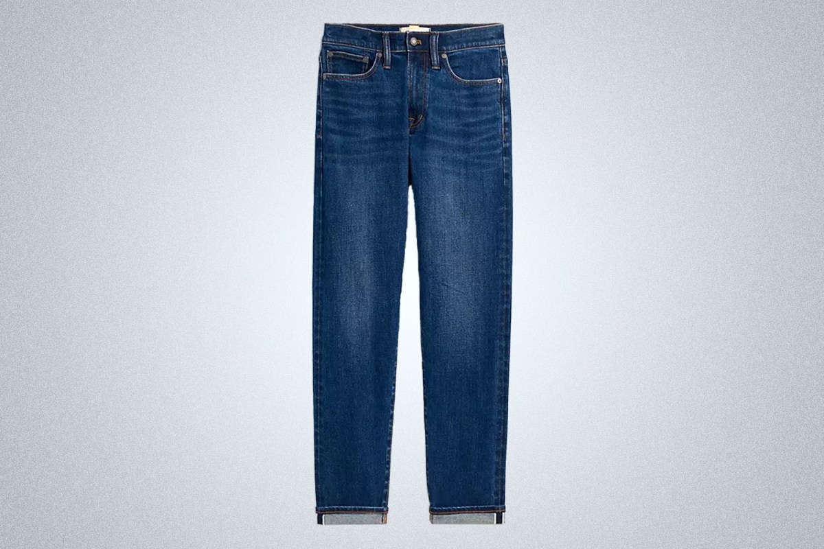 Madewell Relaxed Taper Selvedge Jeans
