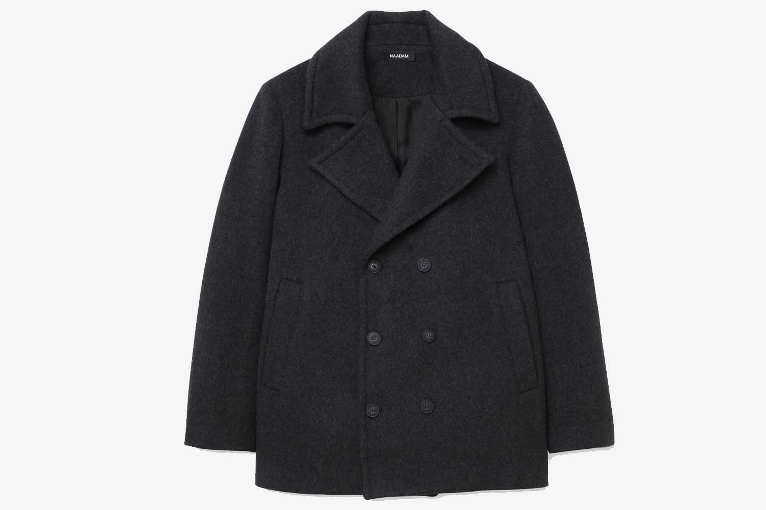 Naadam Luxe Wool Double Breasted Coat