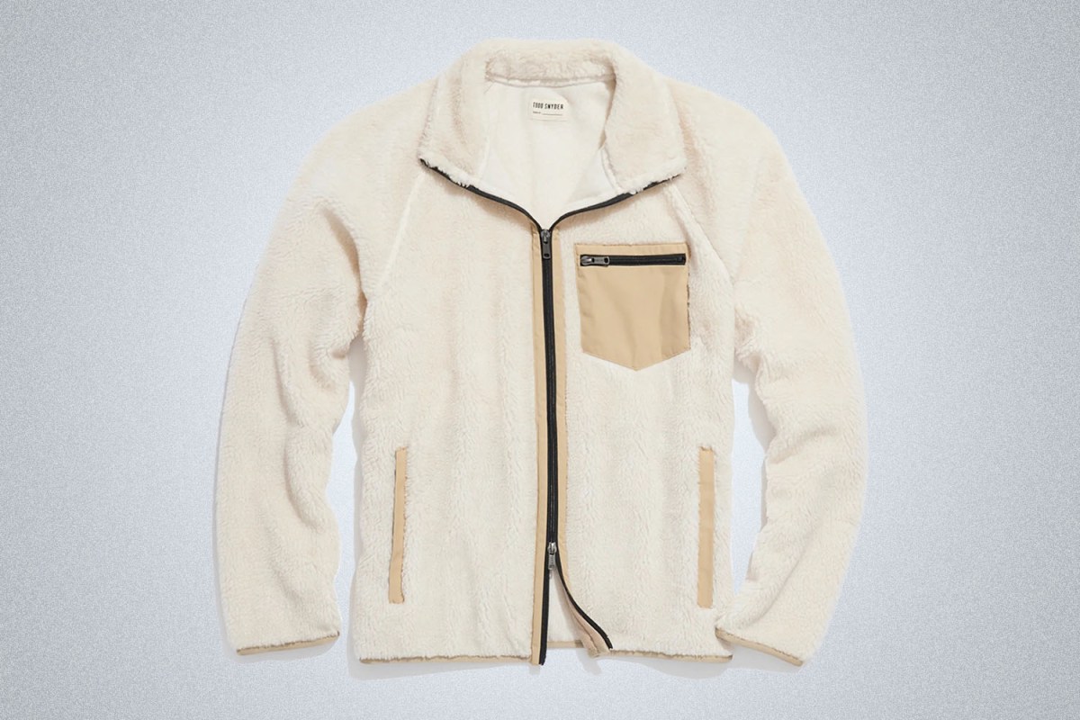 Todd Snyder Adirondack Fleece Full-Zip Jacket