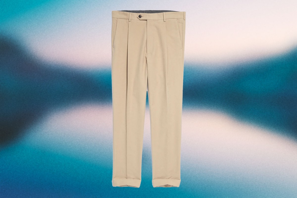 Todd Snyder Moleskin Double-Breasted Maddison Suit Pant