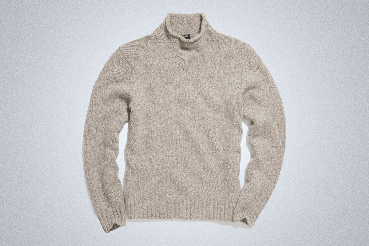 Todd Snyder Roll Neck Sweater