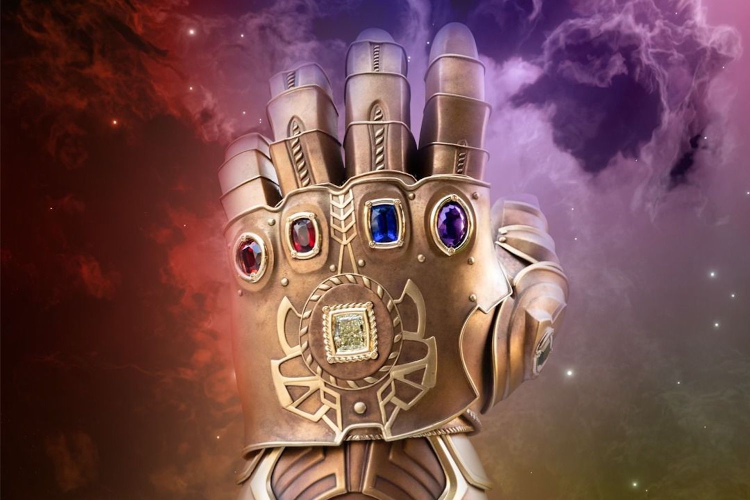 Iron Man Infinity Stones Marvel Hero Diamond Painting 