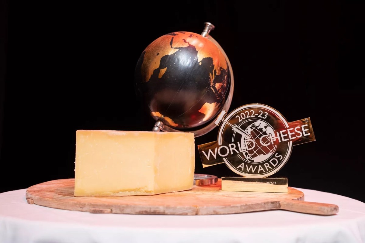 Le Gruyère AOP surchoix, winner of world cheese awards 2022