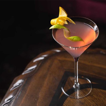The TriBecO cocktail at Madame George, a riff on the Cosmopolitan