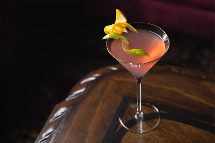 The TriBecO cocktail at Madame George, a riff on the Cosmopolitan