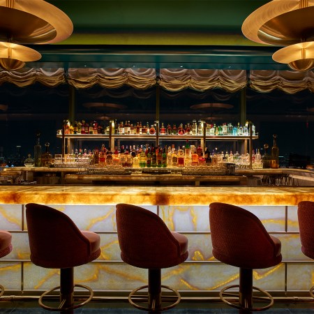 The cloud bar in Nubeluz, a new rooftop bar at The Ritz-Carlton NoMad hotel in NYC from acclaimed chef José Andrés