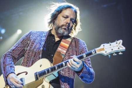 Rich Robinson of The Black Crowes performs at Wizink Arena in Spain.