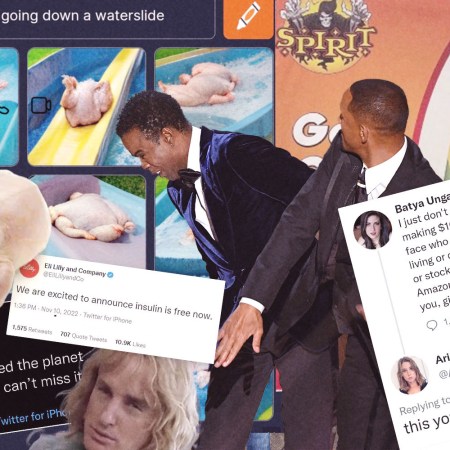 A roundup of the best memes of 2022, including the Will Smith slap, Spirit Halloween costumes, Adam Levine's sexts and weird AI generators