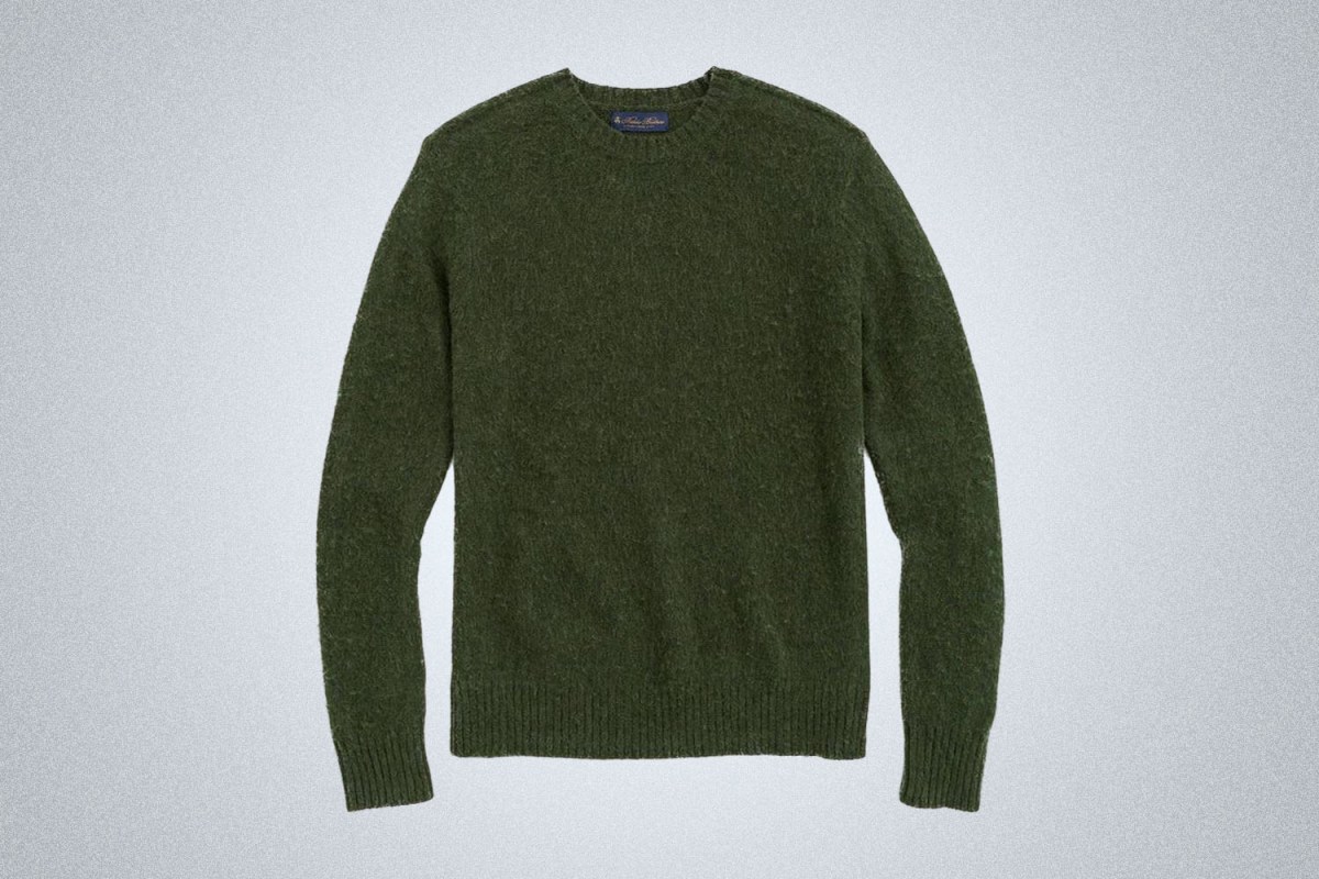 Brooks Brothers Brushed Wool Sweater