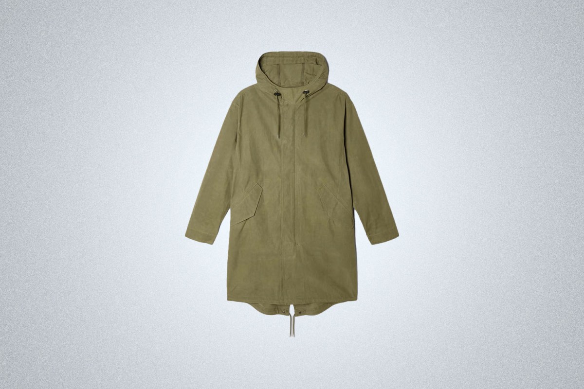 Everlane The Waxed Cotton Parka