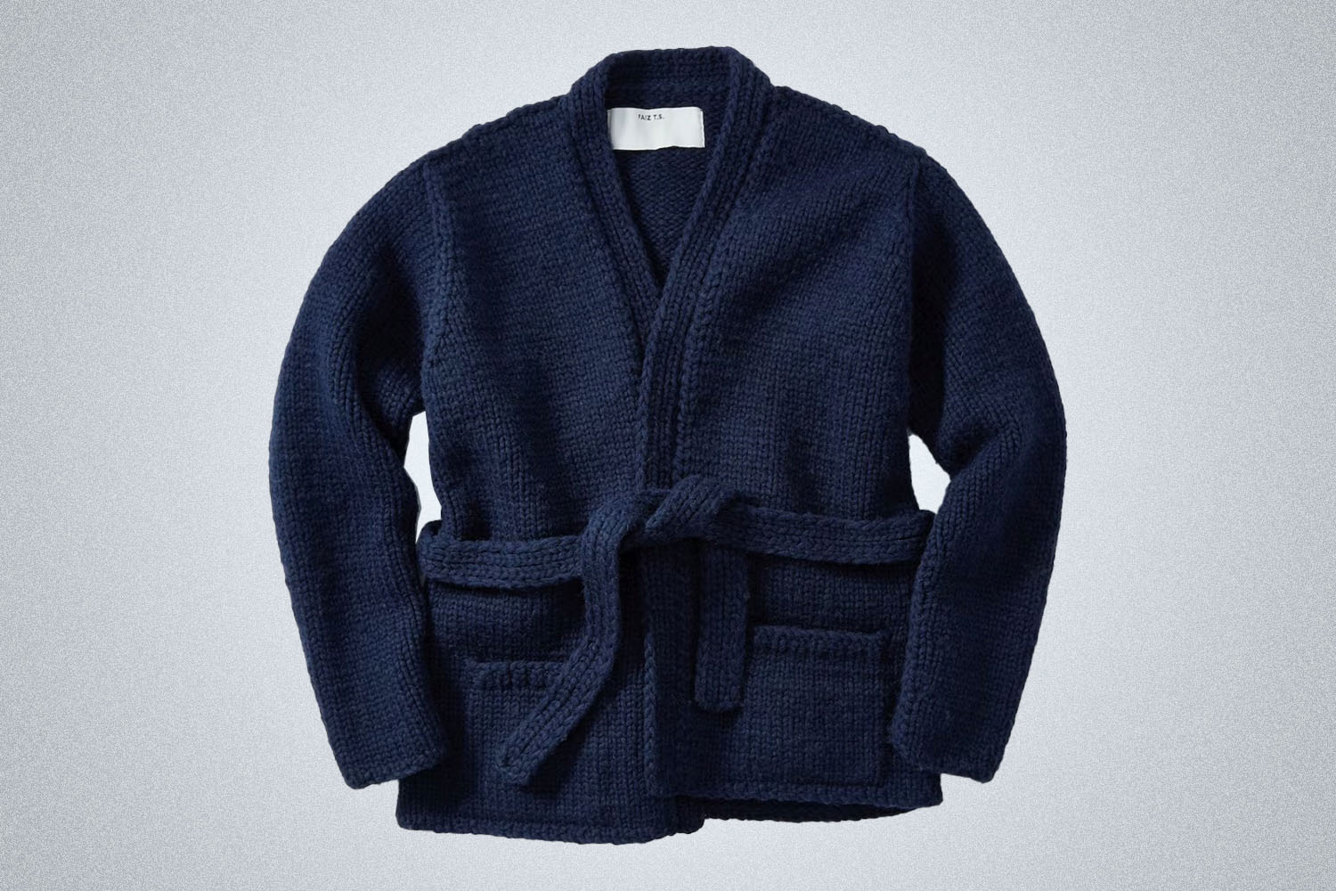 Faiz T.S. & Co. Handknit Heavyweight Kyoto Wool Jacket