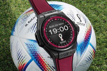 Hublot’s Exclusive New Smart Watch Is Designed Specifically for Soccer Fans