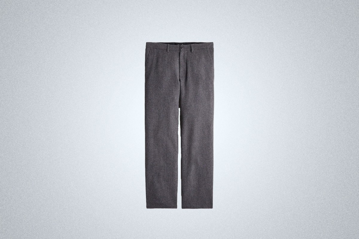 J.Crew Classic Relaxed-fit pant in wool-blend flannel