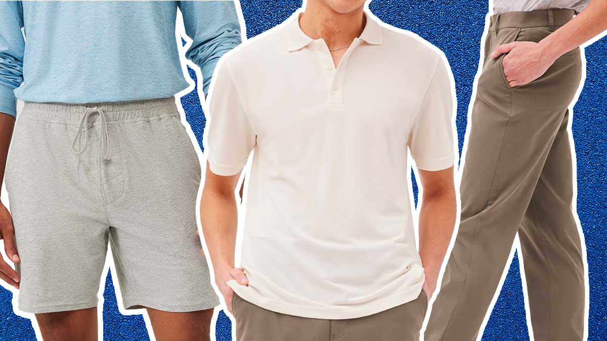 Discounted activewear from Outdoor Voices sale.