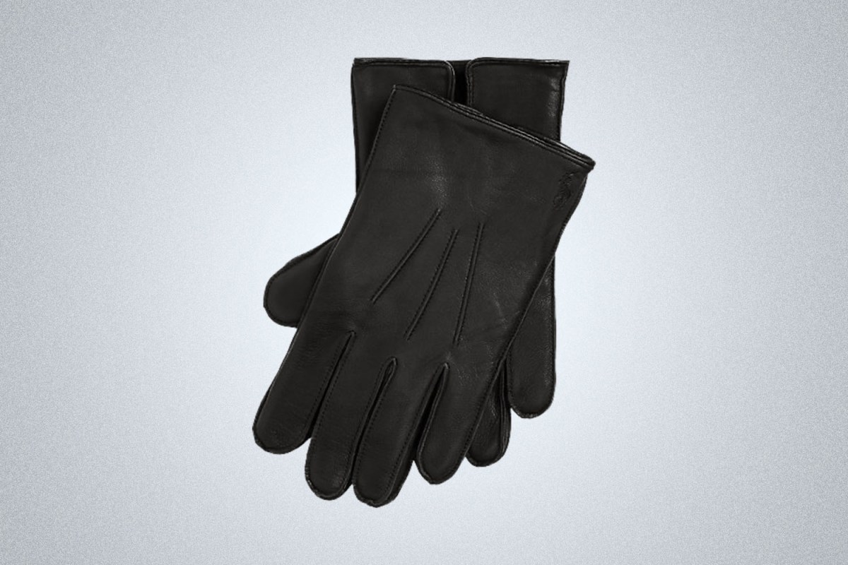Polo Ralph Lauren Insulated Sheepskin Touch Screen Gloves