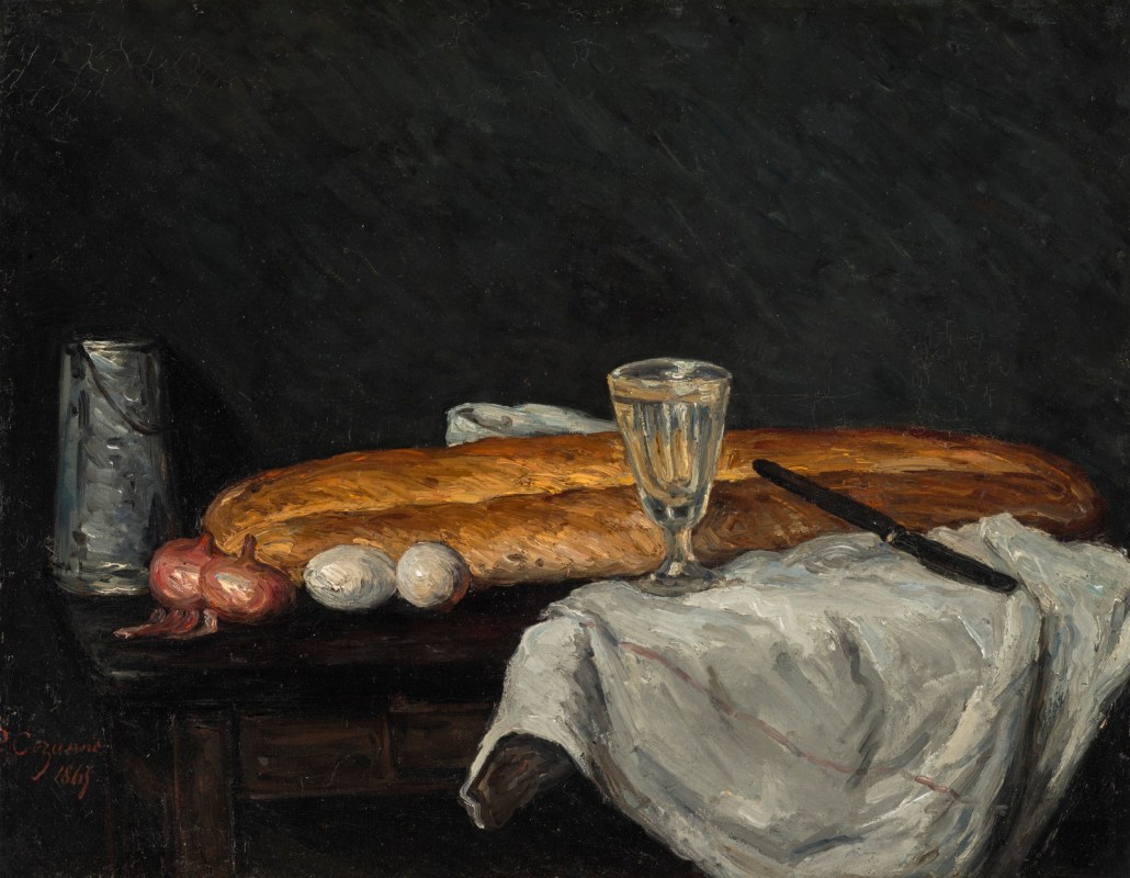 Paul Cézanne painting