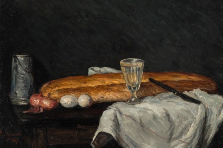 Paul Cézanne painting