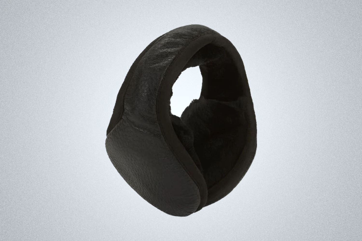 UGG Shearling-Lined Leather Earmuffs