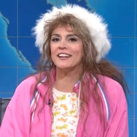 Cecily Strong brought her "Cathy Anne" character to the Weekend Update desk one final time on Saturday.