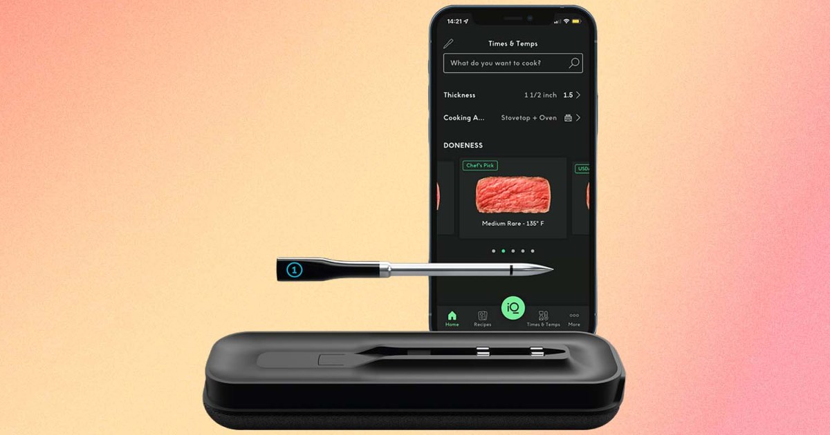 CHEF iQ Smart Thermometer, a new grilling device
