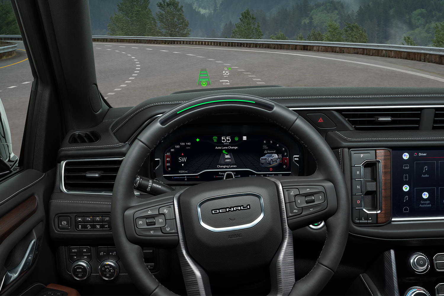 The automatic lane change functionality in GM Super Cruise