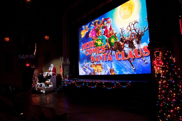 The Christmas Sing-Along and Double Feature at the Music Box Theatre in Chicago