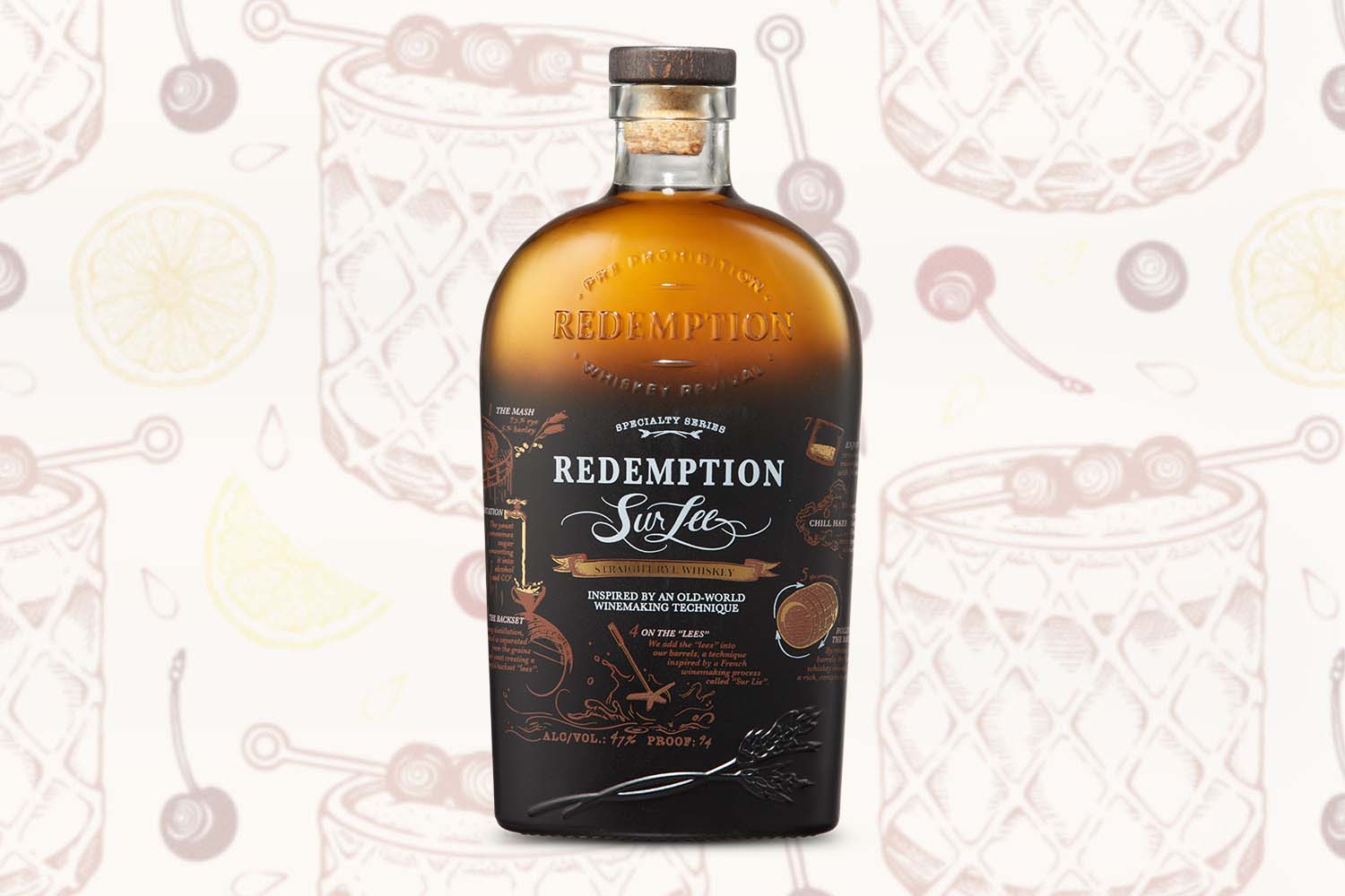 Redemption Sur Lee Straight Rye Whiskey
