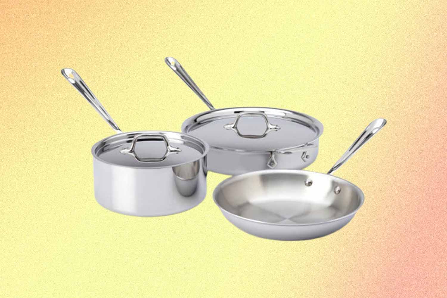 5-Piece Cookware Set / Stainless