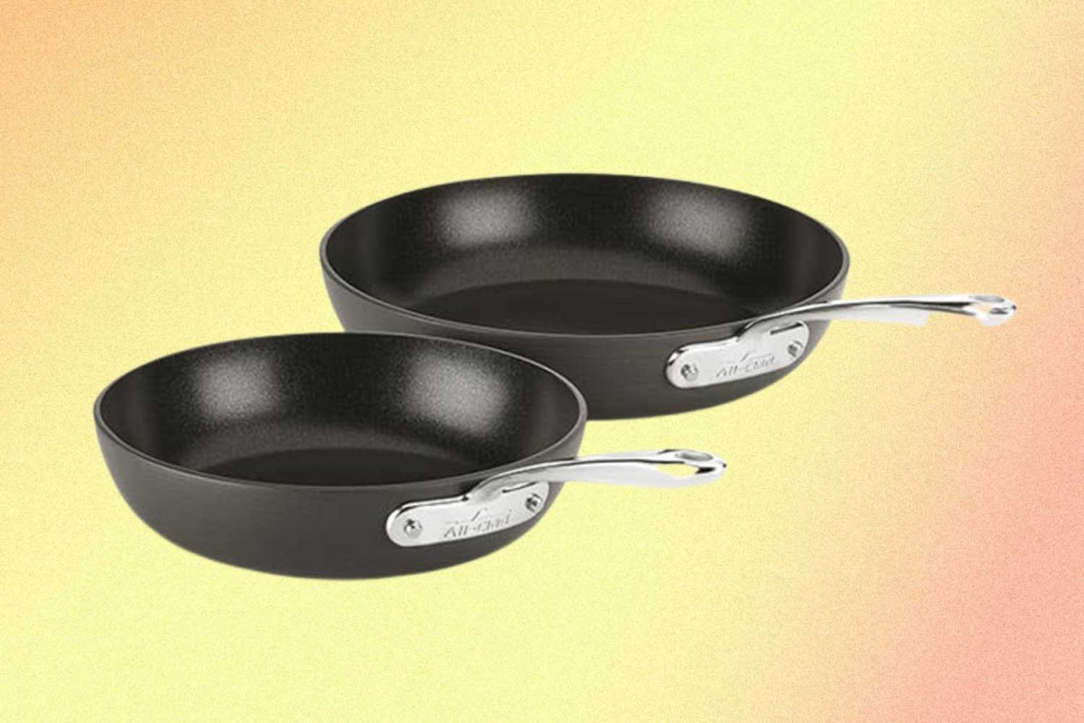 8.5″ and 10.5-Inch Fry Pan Set / Essentials Hard Anodized